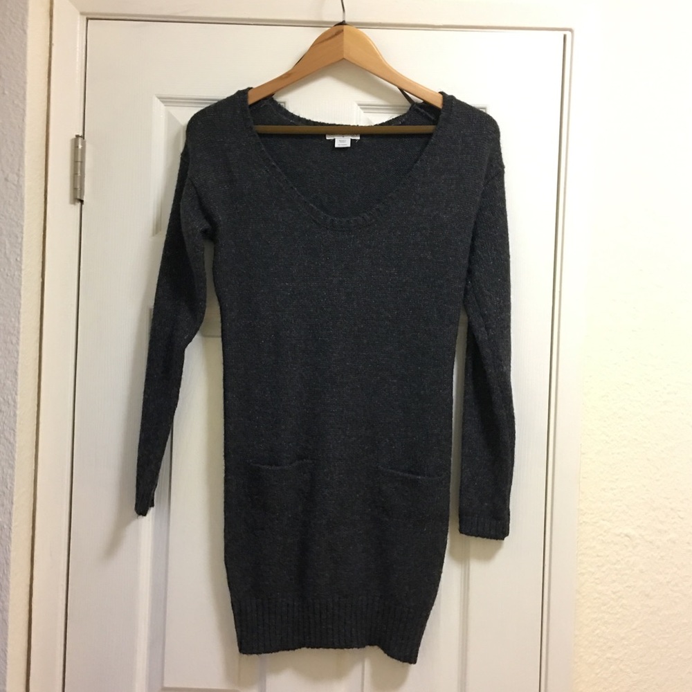 Grey Sweater Dress