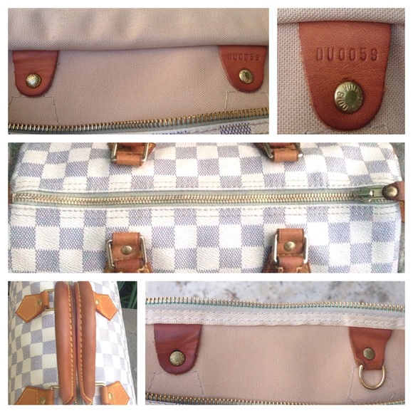 🚫SOLD🚫Auth. Louis Vuitton Azur Speedy 30 🇫🇷 - Picture 6 of 8