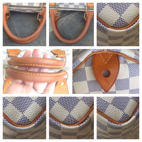🚫SOLD🚫Auth. Louis Vuitton Azur Speedy 30 🇫🇷 - Picture 8 of 8