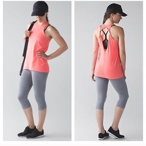 Lululemon trapeze twist tank