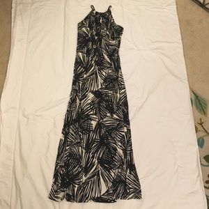 Black and white maxi