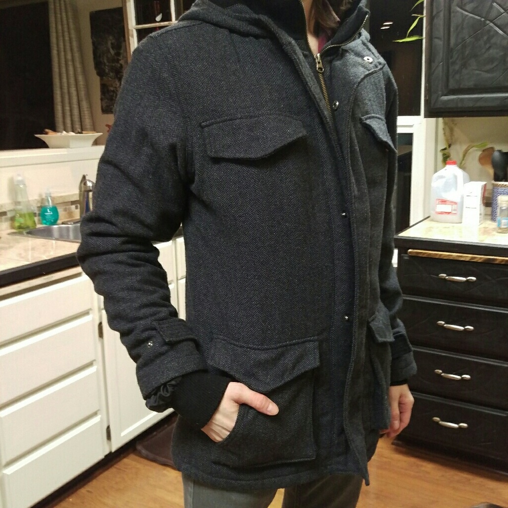 Mens Ambiguous Pea Coat