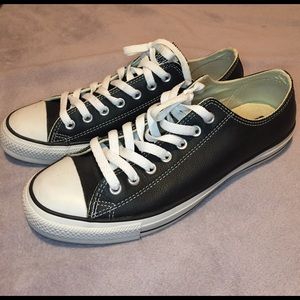 Leather Converse