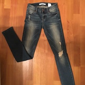 Euninia mica low rise skinny ankle jeans