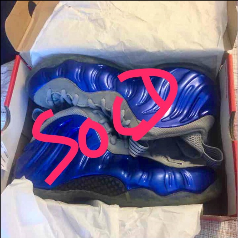 Nike air Foamposite one "sport royal"