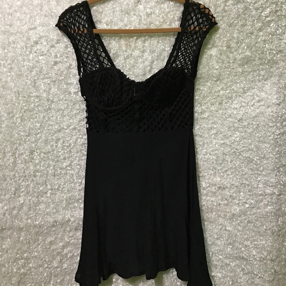 Caged Nasty Gal dress