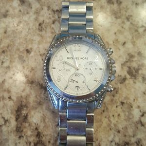 Silver Michael Kors watch