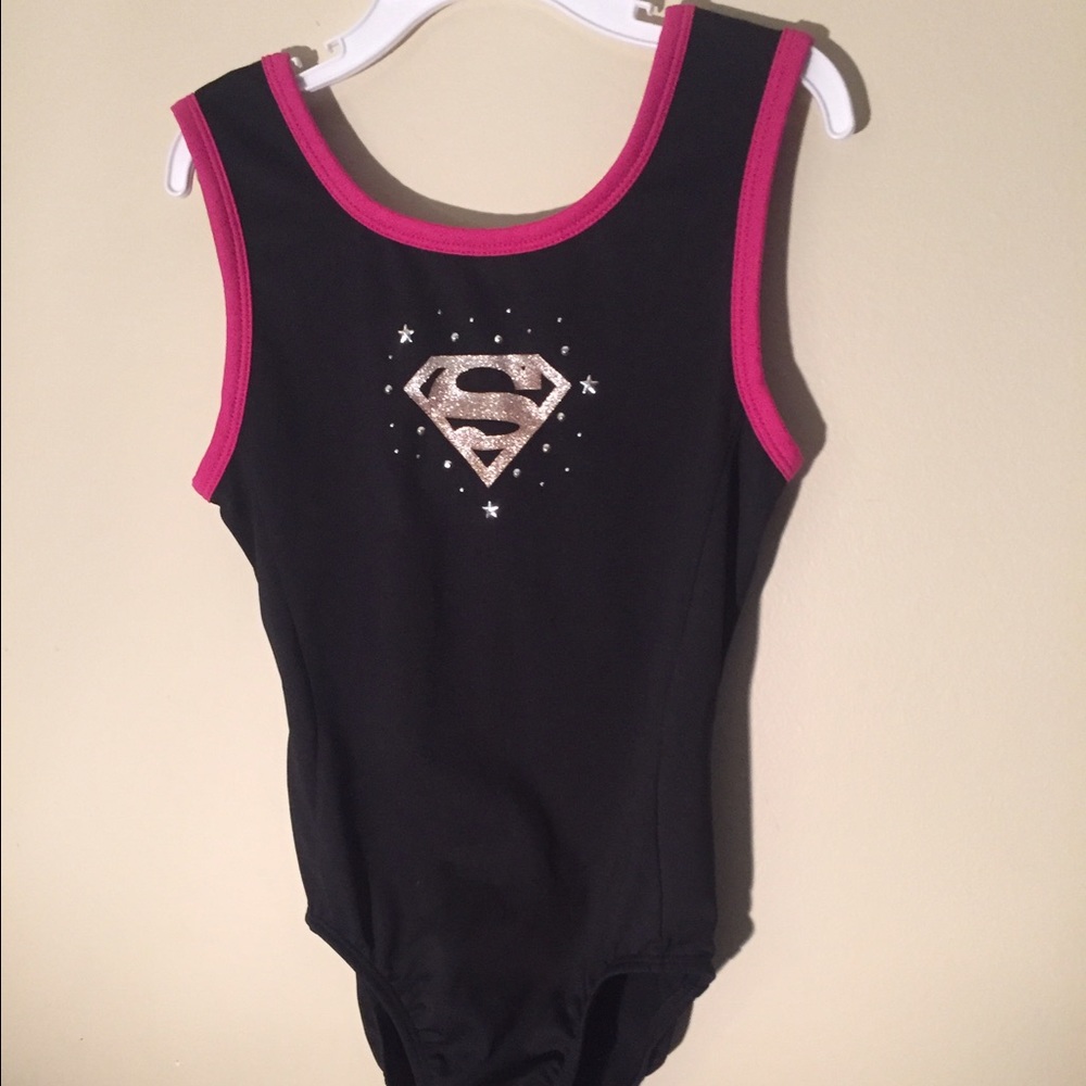 Nastia Supergirl Gymnastics Leotard Child 8/10