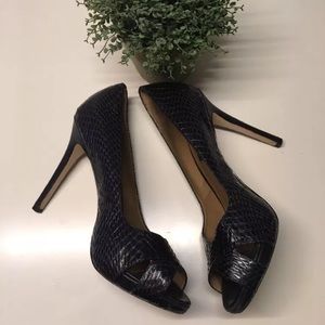 Ann Taylor peep toe heels