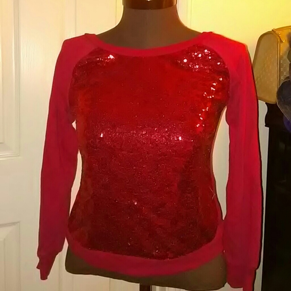 Red sweater