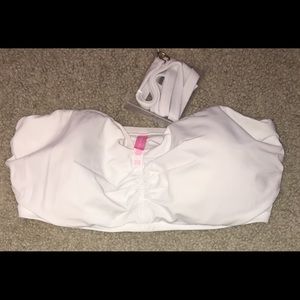 Victoria's Secret bandeau swim top