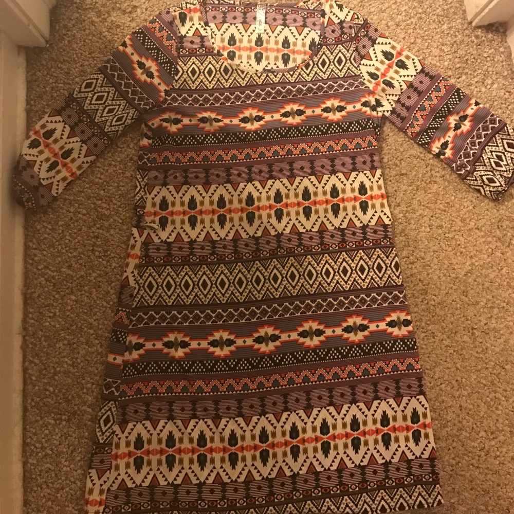 Boutique tribal dress