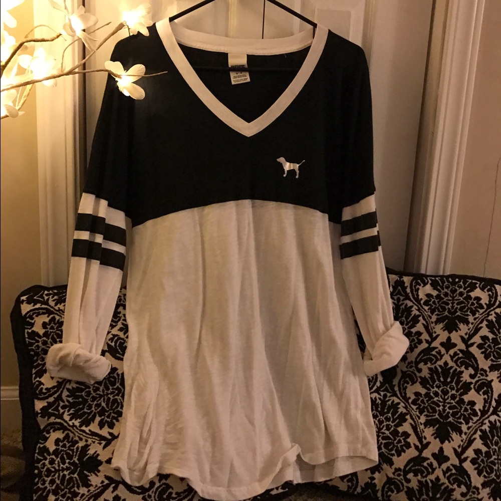 VS PINK baseball tee