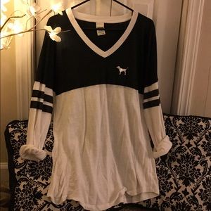 VS PINK baseball tee