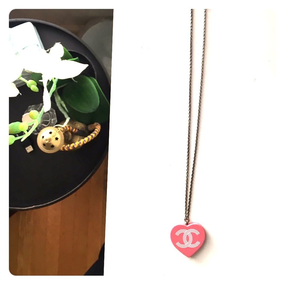 Chanel reversible necklace