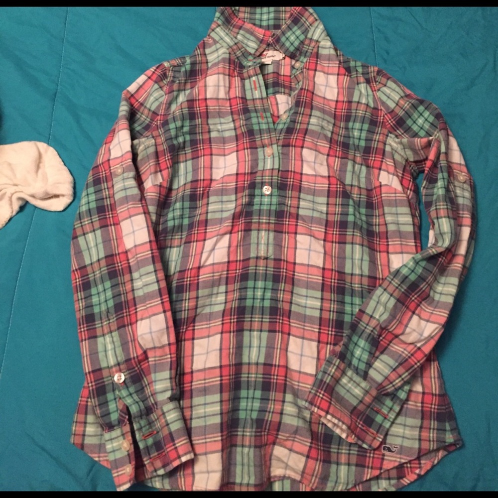 Vineyard vines fitted popover