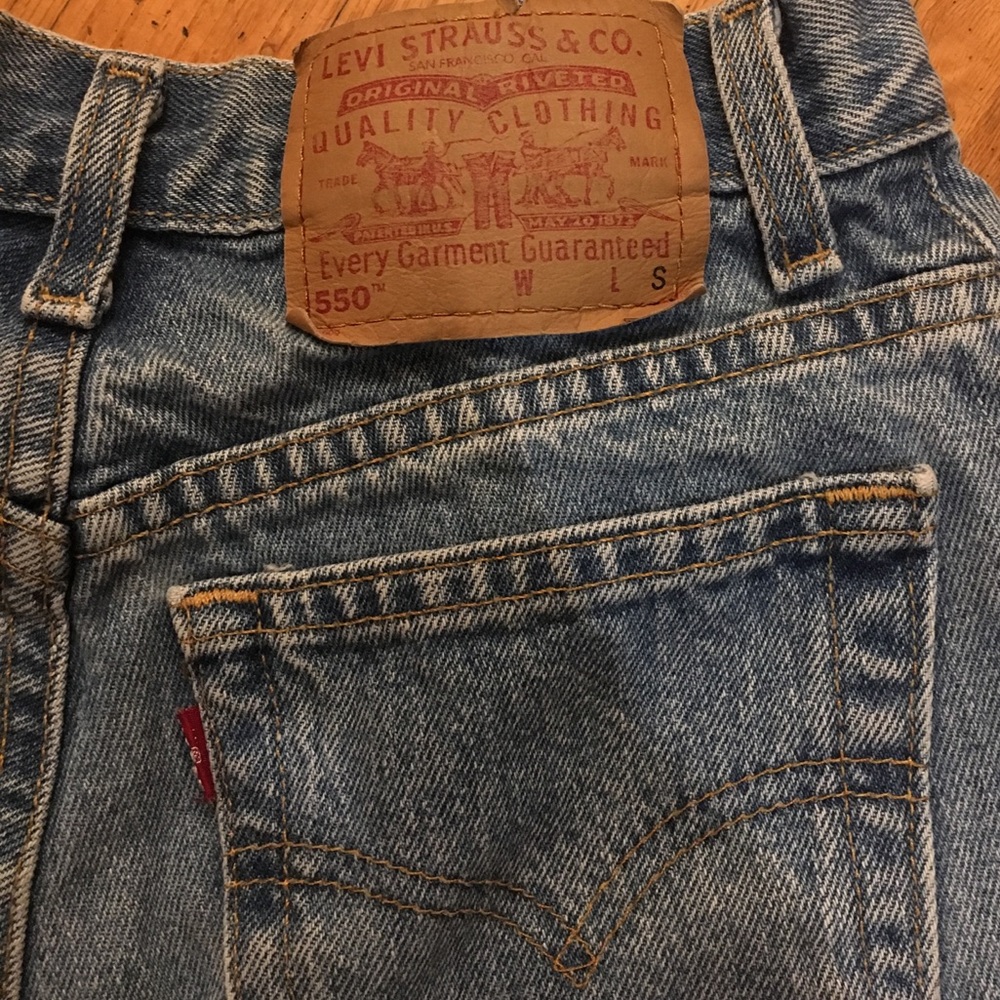 Levi's denim shorts