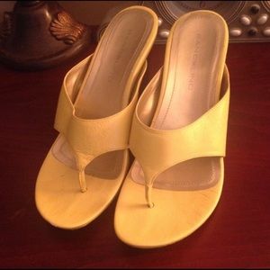 Bandolino wedge sandals.