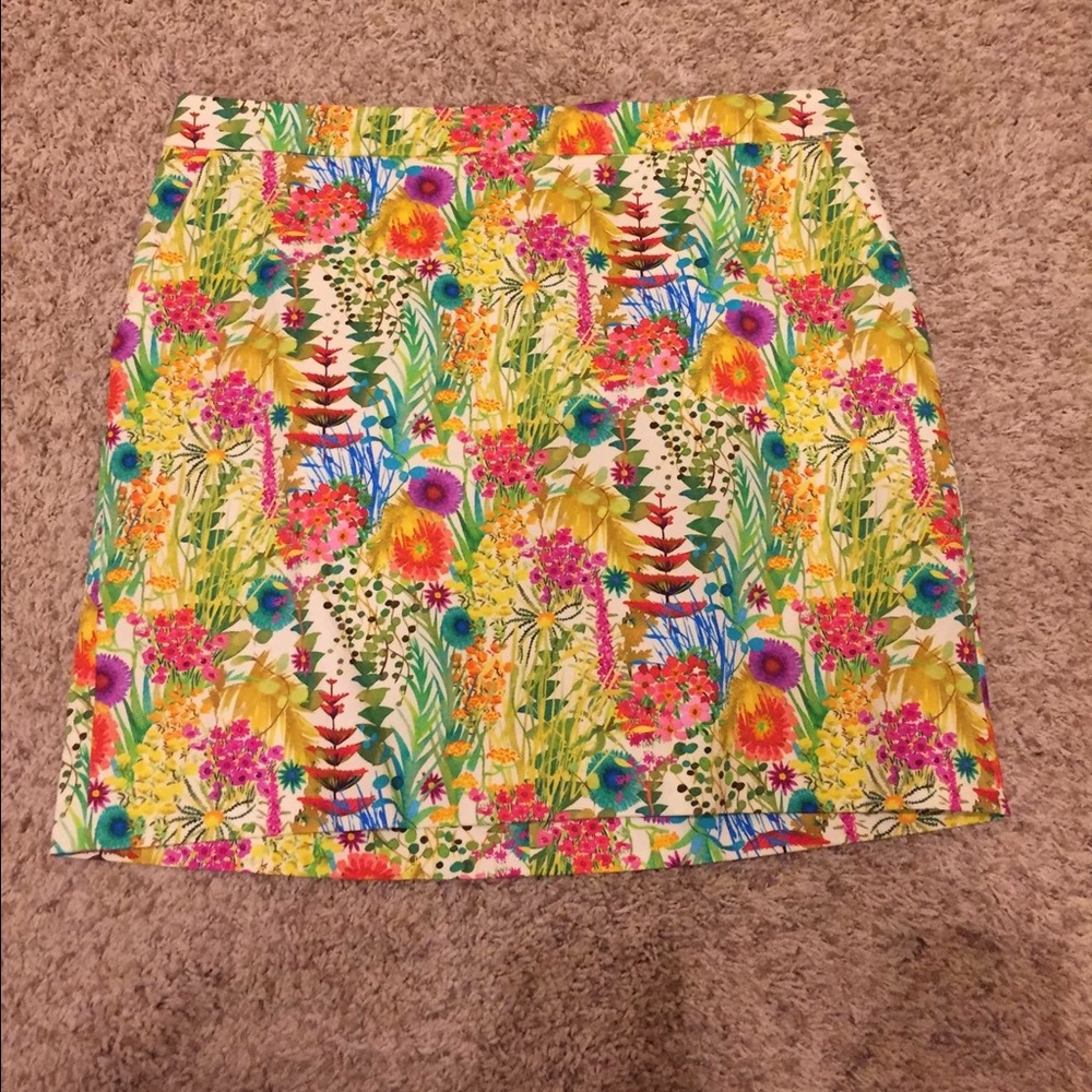 NWT J. Crew liberty postage stamp skirt size 6
