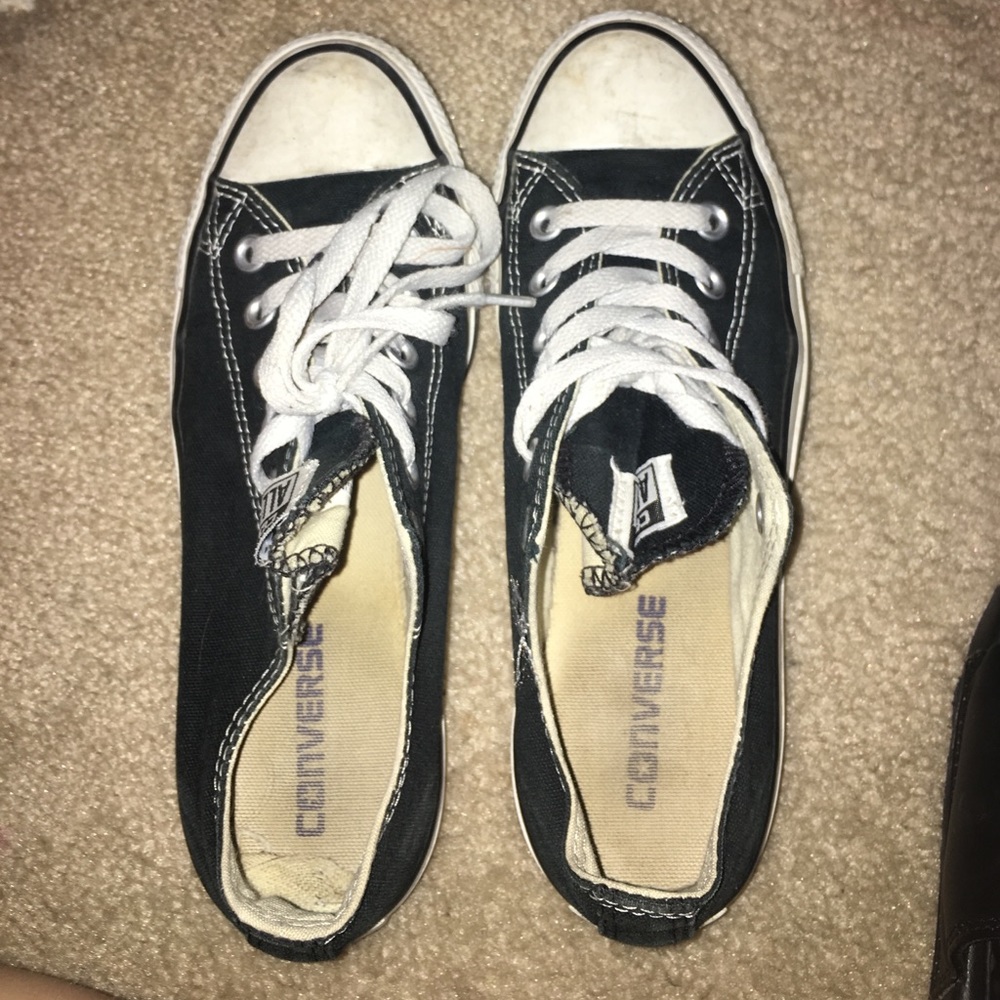 Used Black Converse