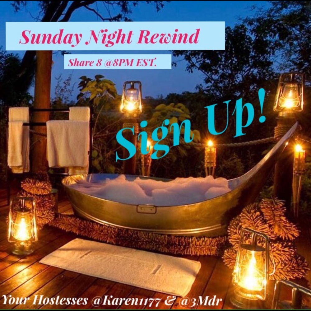 📍Closed📍Thanks📍3/26 🔷 SUNDAY Night Rewind 🔷