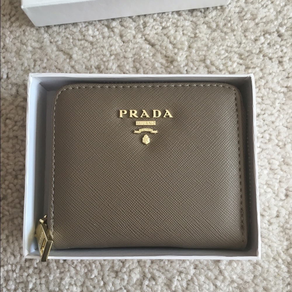 Prada wallet.