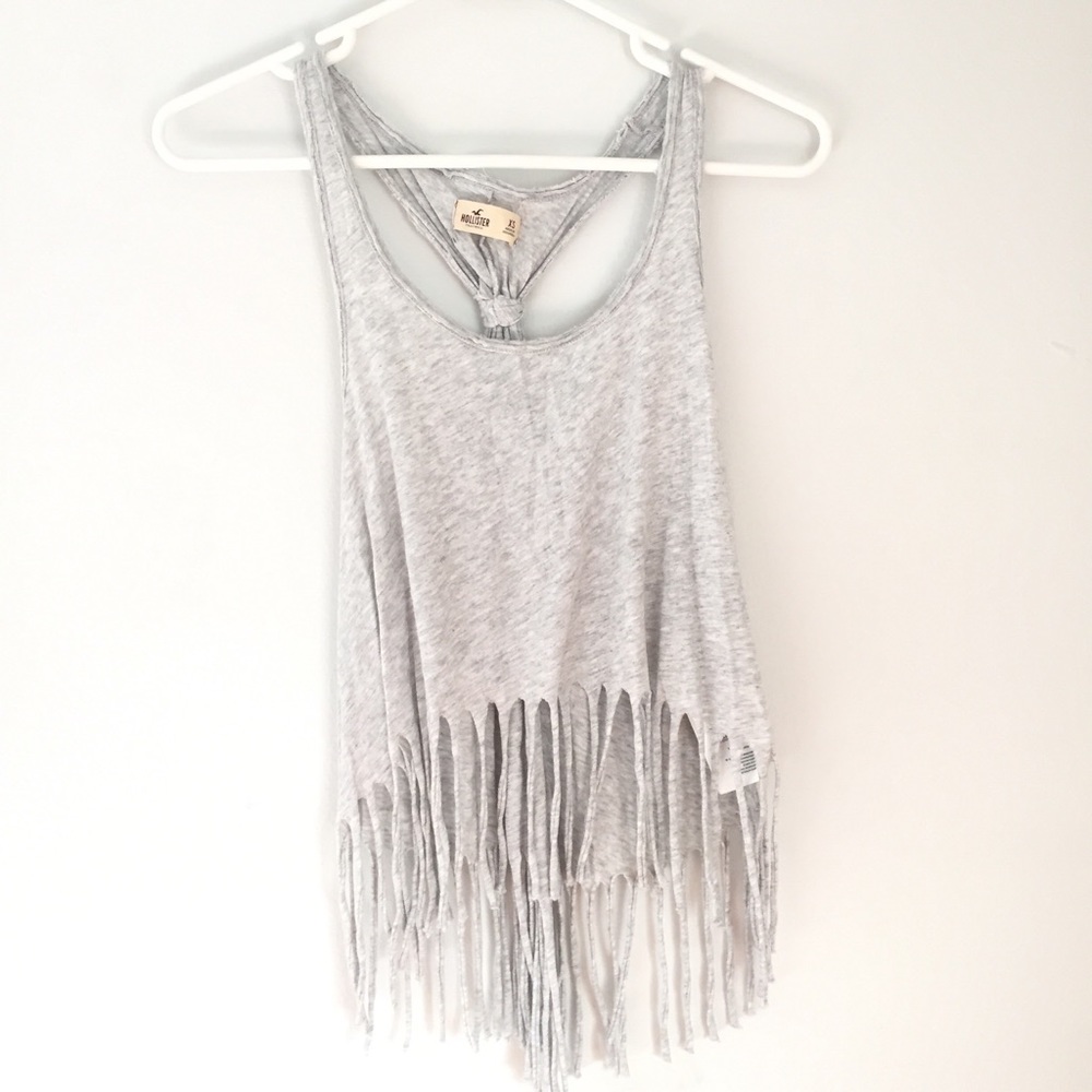 Fringe Razorback Tank Top