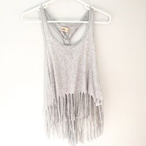 Fringe Razorback Tank Top