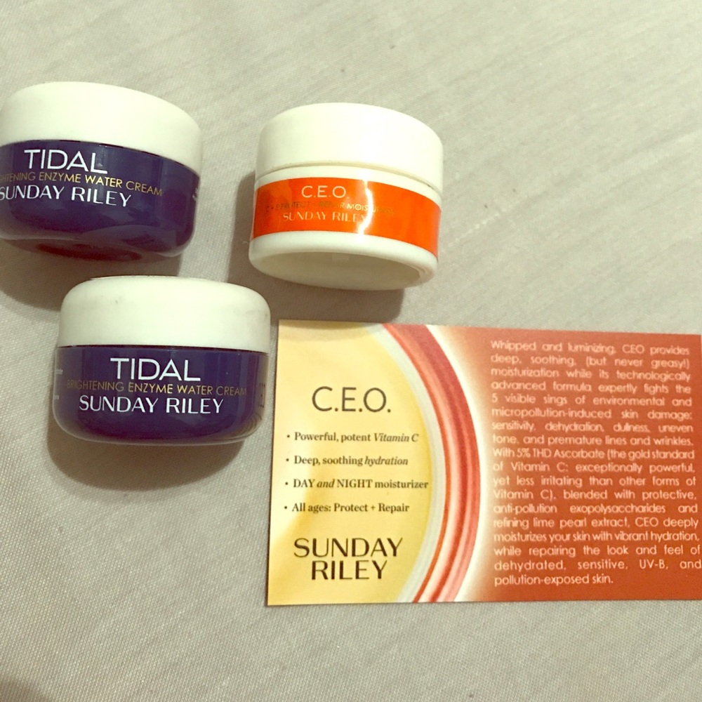 Sunday Riley skin care