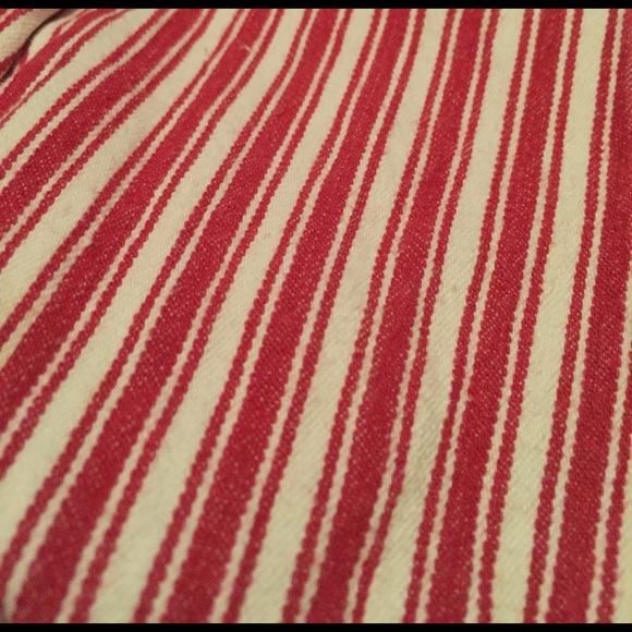 Red, white, and CUTE! Girls jean skort - Picture 3 of 4