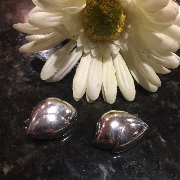Christian Dior VNTG sterling silver clip earrings - Picture 1 of 2