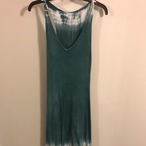 Tie dye maxi dress