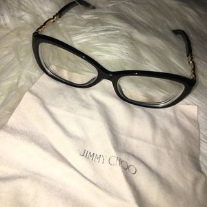 Jimmy Choo eyeglasses with case