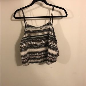 Cut out crop top