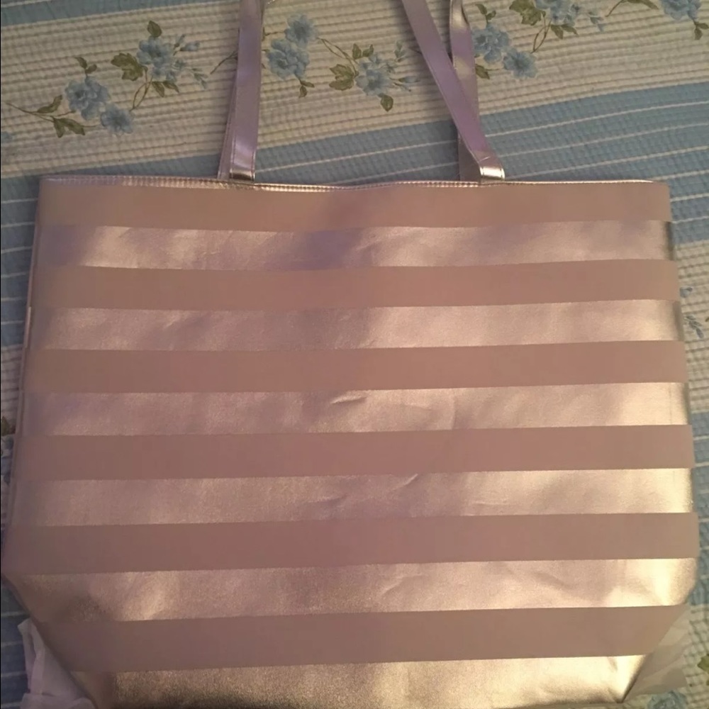 Brand New Silver/Grey tote