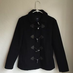Black Peacoat from the Gap, women's small