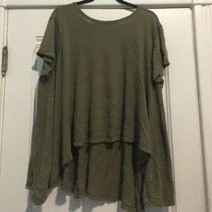 Free People Distressed top Free People Distressed top