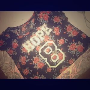 HOPE cute floral shirt