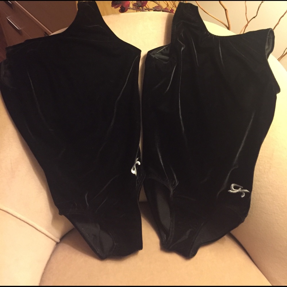 Black velvet GK Leotards (Adult XS)