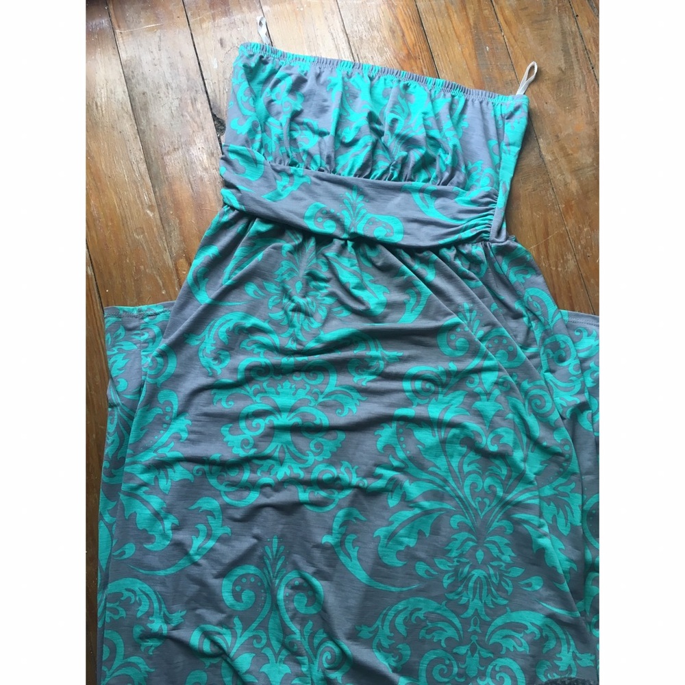 Strapless Maxi Dress