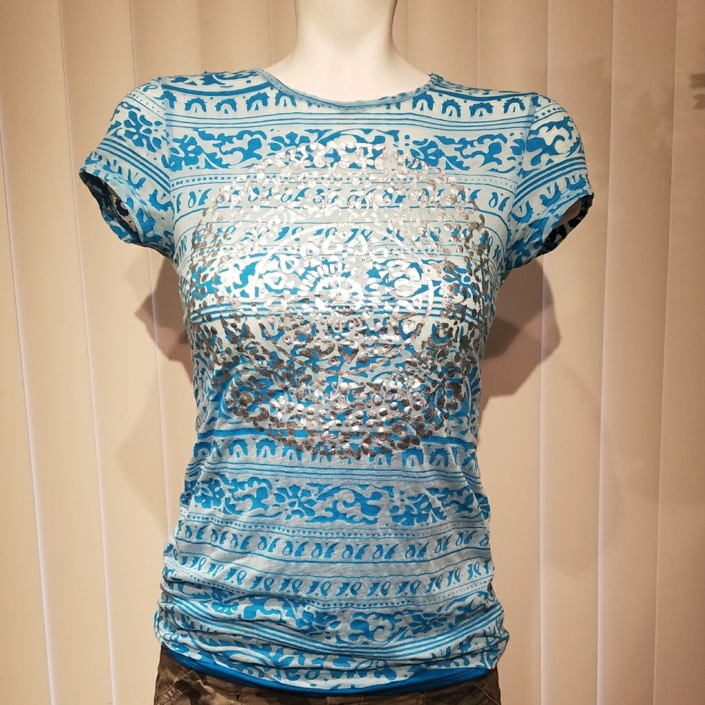 INC International Concepts burnout t-shirt