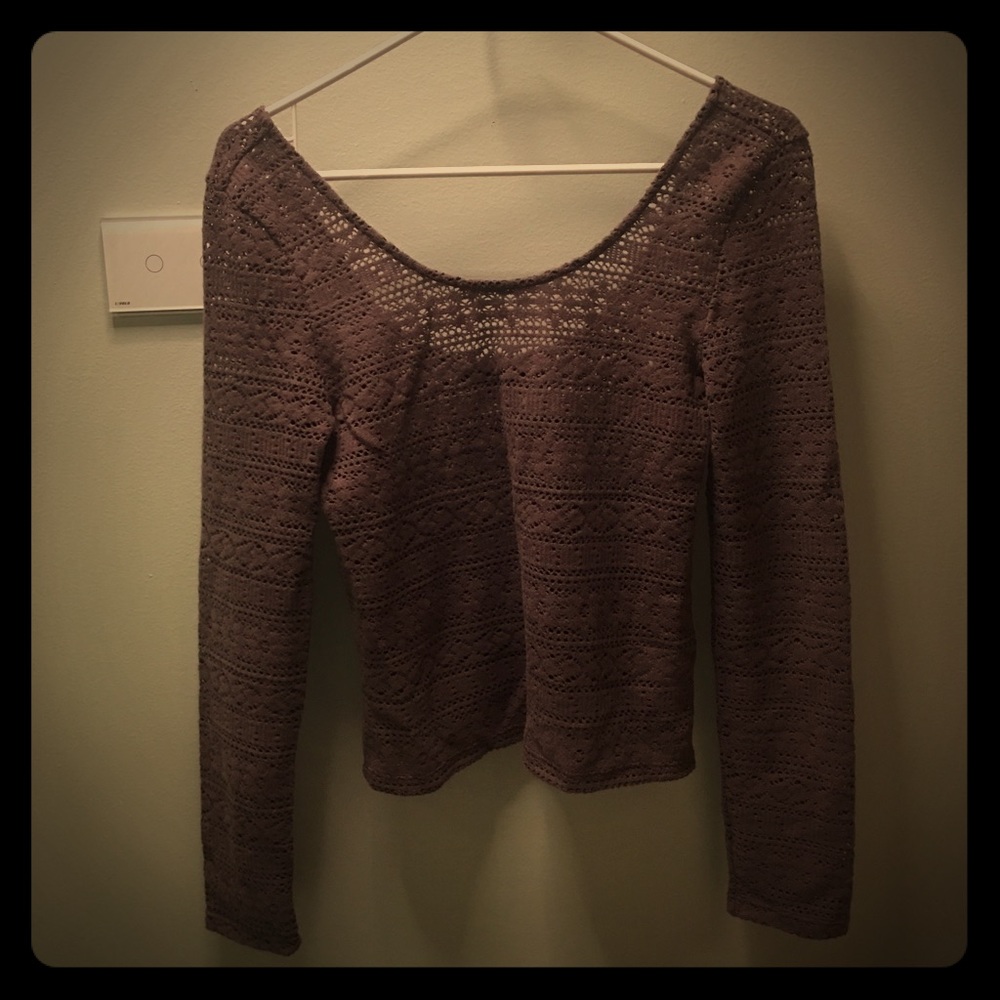 American Eagle Lace Crop Top