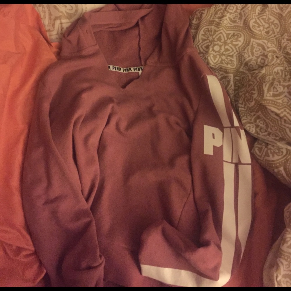 Pink hoodie
