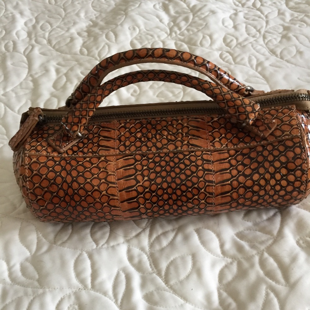🚫SOLD❗️Miu Miu genuine snakeskin mini purse.