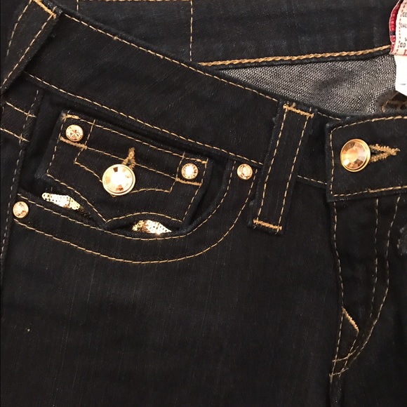 Hard to find! True Religion Jeans with Swarovski. - Picture 4 of 4