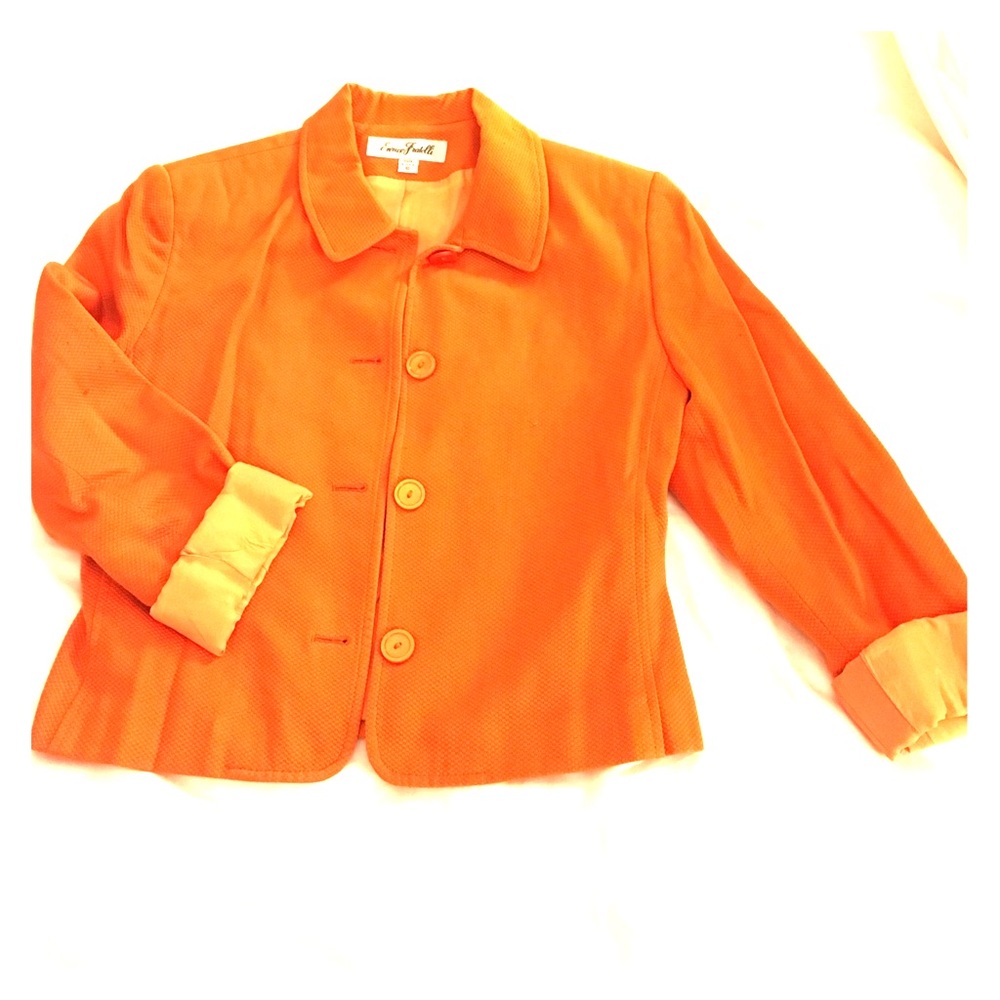 Orange Blazer