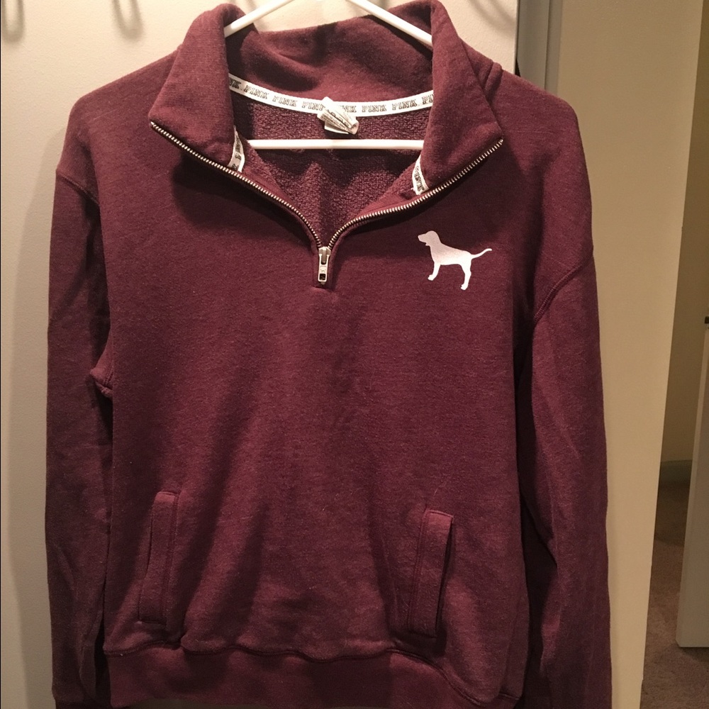 Quarter zip sweater