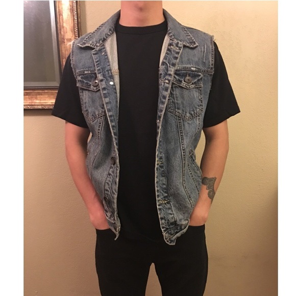 21men Other - Men's Jean Vest