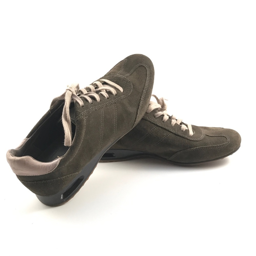 Cole Haan Nike Air Green Suede Oxford WM Size 8B