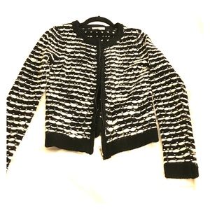 Black & White wool jacket